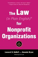 The_law__in_plain_English__for_nonprofit_organizations