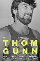 The_letters_of_Thom_Gunn